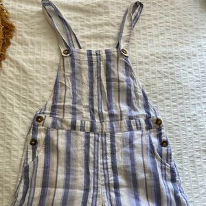 Shorts Overalls Stripped